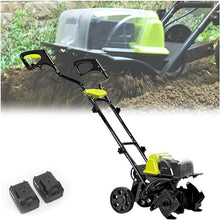 SAeWare Rotavator Electric Tilling and Loosening Machine Microtiller Small Plough Machine Home Turning Soil Digging Orchard Cultivator for Turf Laying or for preparing Bedding Areas