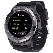 SkyCaddie LX5C Golf GPS Watch with Ceramic Bezel Black