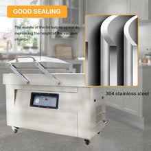 HayWHNKN Two Chamber Food Vacuum Sealer Stainless Steel 20inch