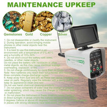 Professional Metal Scanner Detector, High Accuracy Gold Silver Copper Finder with High Definition Screen, 30M Depth and 1000M Range, for Copper, Silver, Gold, Diamond Gem Positioning