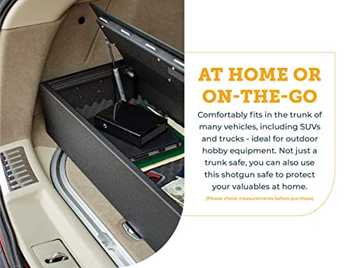 SnapSafe Trunk Safe II Vehicle Gun Safe Black