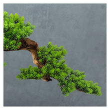 Simulation Welcome Guest Bonsai Ornaments Living Room Hallway Home Soft Ornament Christmas Study Green Plant Resin Gift House Plant (Color : B)