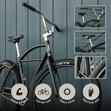 State Bicycle Co. Cruiser Bike 27.5" Single-Speed Black/Metallic