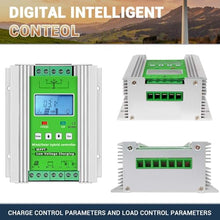 5000W 12V/24V/48V Mppt Wind Solar Hybrid Charge Controller, For Wind And Solar Power, With Lcd Display And Dump Load Accurate,12V/24V