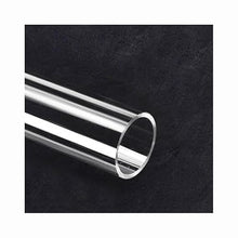 EVANEM Big Size Clear Acrylic Tube, for Fish Tank Aquarium Supplies Hydroponics Watering Transparent Pipe(55x49x500mm)
