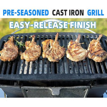 Charcoal Grill Outdoor - Small Portable Charcoal Grill, 100% Cast Iron, Japanese Tabletop Camping Grill