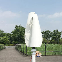 OLONETO Vertical Axis Magnetic Levitation Wind Power Generation 12V 24v 48v1000W Helical Wind Turbine Kit Portable Vertical Wind Turbine Kit with MPPT Charge Controller (Color : B, Size : 12v)