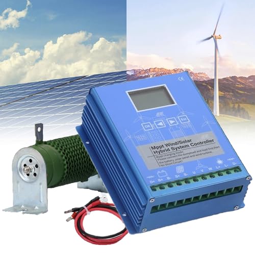 Heavy-Duty Performance 16000W MPPT Boost Solar Wind Controller - Real-Time LCD Monitoring & Auto-Protection for 12V/24V/48V Power Systems(48V)
