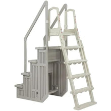 Cloud Grey w/Flip-Up Swimming Pool Ladder for Aqua Select