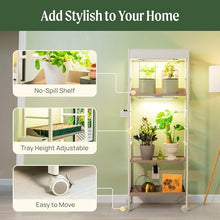 Vego Garden 4 Tier Pro Rolling Metal Corner Plant Stand Indoor
