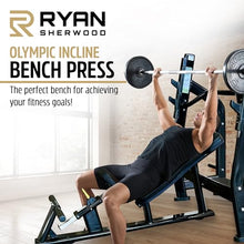 RYAN SHERWOOD Olympic INCLINE BENCH PRESS Black