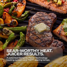 Current® Model G+ Dual Zone Smart Electric Grill, Slate