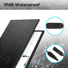 SUNGOLDPOWER UL61730 500 Watt Monocrystalline Solar Panel 2PCS, Grade A Cell,Whole Black High Efficiency,IP68,for 12V/24V/48Vdc RV,Farms,Parking Lot,On/Off-Grid System CEC listed(2*500W Solar Panel)
