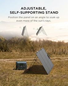 EF ECOFLOW Portable Power Station River 2 Max 500 2 & 160W Solar Panel