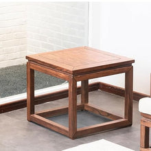 Couch End Table Chinese Style Sofa Side Table Corner Sofa Side Cabinet Small Square Table Coffee Table Living Room Zen Corner Tables for Living Room