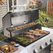 Weber® Genesis S-415 Gas Grill, Propane Grill, Stainless Steel BBQ Grill