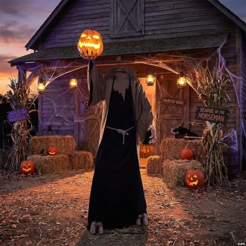 9 Ft. Animated Light-Up Night Dweller Halloween Decoration