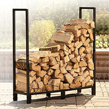 Katzowen Porch Yard Patio Deck Firewood Pile Stand
