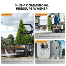 Giraffe Tools Crossfalls Pressure Washer Ultra with 2 Wheels, 50FT Hoses