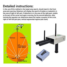 EliteBloom Metal Detector for Adults, Professional Metal Detector 1500m Large Range 25m Depth Metal Scanner with Transmitter, Rechargeable Copper Silver Gold Treasure Finder for Distance Targeting