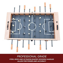Hathaway Daulton Competition Foosball Table Oak/Black
