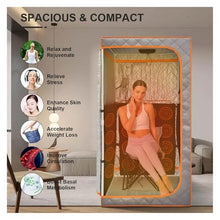 Complete Portable Home Sauna Therapy Kit Remote Control Relaxation