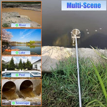 USZWBY Water Sampling Kit with Telescopic Pole and Dual Scale Beaker for Environmental Testing in Lakes, Rivers, Pools (500ml 3.8ft)