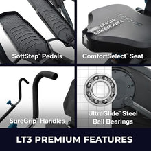 Teeter FreeStep Recumbent Cross Trainer and Elliptical (LT3) Black