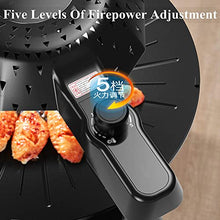 NEWCES Safety Certification BBQ Grill Electric Infrared Barbecue Grill 5-Level Firepower Adjustment Automatic Rotation Table Smokeless Barbeque Grill