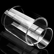 EVANEM 1pcs Acrylic Square Tube, for DIY Water Cooling System Plumbing Projects Pipe(120x110x1000mm)