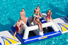AQUAGLIDE Sierra 10 Floating Dock Island for Lake, Boat, Pool, Beach - Blue