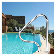 Pool Handrail Pool Stair Rail Pool Railings Pool Safety Hand Rail Kit for In Ground Swimming Pools, Stainless Steel Water Grab Bars