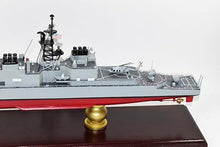 Squadron Nostalgia LLC USS Ingersoll DD-990 Spruance Class Destroyer Scale Model Mahogany