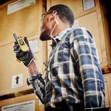 DEWALT DXFRS300 Heavy Duty Walkie Talkies Waterproof Rechargeable Yellow 48 Pack