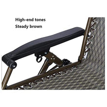 Renovation House Chairs Zero Gravity Chair Large Portable Patio Recliners Adjustable Folding Chair with Cup Holder for Poolside Outdoor Yard Beach Durable (Color : 1002)