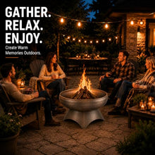 Ohio Flame Liberty 24” Wood Burning Fire Pit Carbon Steel with Standard