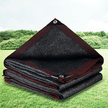 XBTGS 90% Sunblock Black Greenhouse Shade Netting Outdoor Shade Cloth with Grommets Rectangle Tarp for Garden Flower Plants Custom Size,4m x 10m,4m x 10m