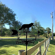 Creative Weather Vane with Anti Rust Coating Weathervane Garden Stake with Roof Mount Direction Indicator Kit for Garden Patio Yard Decoration (Style 5) (Style 2)