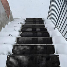 SHENGSHIYU Heat Tracks Snow and Ice Melting Mats,14 * 118in/36 * 300cm,for Melting Snow,Ice,PVC Heated Floor Mat with Non-Slip Texture,Stair Heated Mats for Winter Snow Melting 5Pack