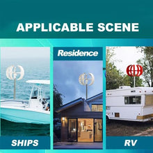 Noiseless Wind Power Kit with Controller for Boat