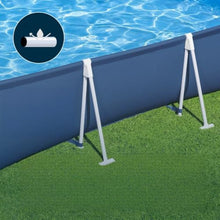 9.8' x 6.6' x 26" Metal Frame Above Ground Pool with Filter Pump