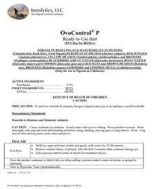 OVOCONTROL - Bird Pest Population and Birth Control Bait for Pigeons (30 lbs)