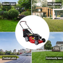 Lefitap Self Propelled Gas Lawn Mower, 141CC 2850RPM 4-Stroke Gas Engine Weed Eater with 20" Blade, Walk-Behind Cordless Push Lawn Mowers Tractors with 50L Grass Tank