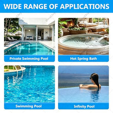 DmqChry Salt Chlorine Generator for 42,000 Gal Above/In Ground Pool, Salt Water Pool Chlorinator System with Smart APP Control, Self-Cleaning Titanium Cell, LED-Screen Control Panel, IPX5 21000Gal