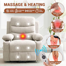 Garvee Oversized Power Lift Recliner Chair for Big and Tall with Wide Seat