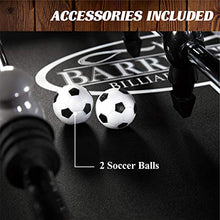 Barrington Billiards 56" Allendale Collection Foosball Table Dark Wood Brown/Black