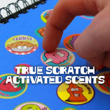 Just For Laughs Dr. Stinky's Scratch N Sniff Christmas Stickers Set 4-Pack Multi
