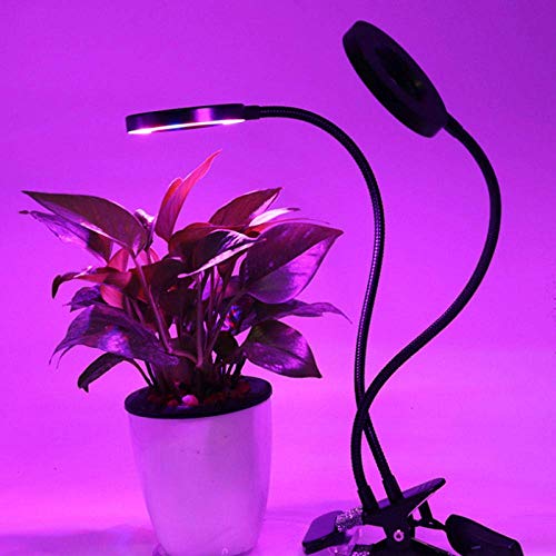 Led Grow Light Plant Grow Light Led Plant Growth Lights Three-Level Dimming Plant Lights 2 Clips Plant Lights Succulent Fill Light