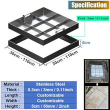 ZBSAVFM Heavy-Duty Outdoor Drain Covers 800x800 600x600 450x600 700x700 1000x1000 300x300 -Sump Pit & Drainage Covers for Maximum Protection (650x550mm)