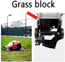 HYQHYX 1600W-30M-4886573800492 Electric Push Lawn Mower, 40cm Cutting Width, 6 Gears, 2.8-6.8cm Height Adjustment, Walk-Behind Lawn Mower